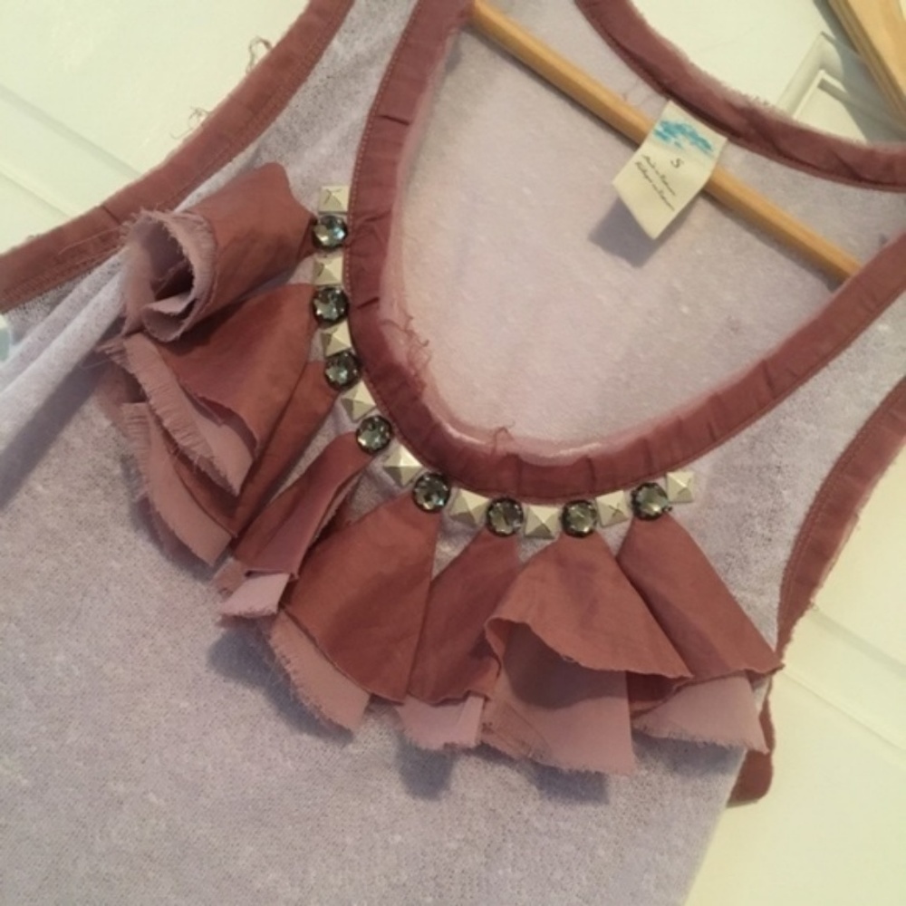 Anthropologie Detailed Tank Top!!